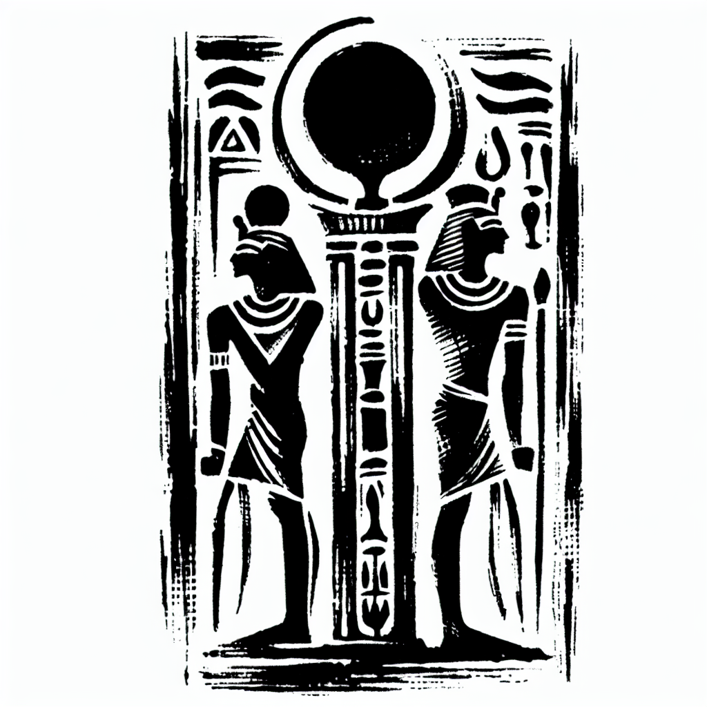 Sketch "egyptian filler" Tattoo Design