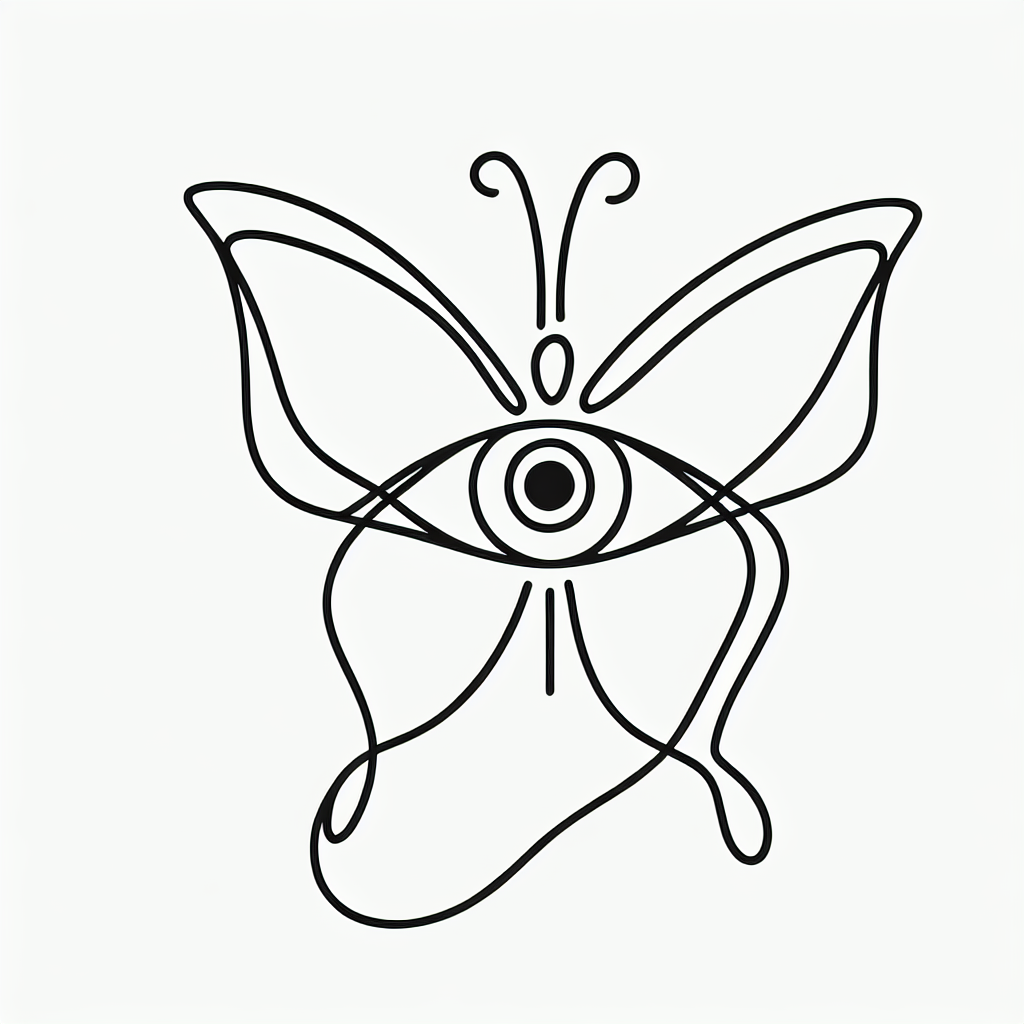 Butterfly With Eye