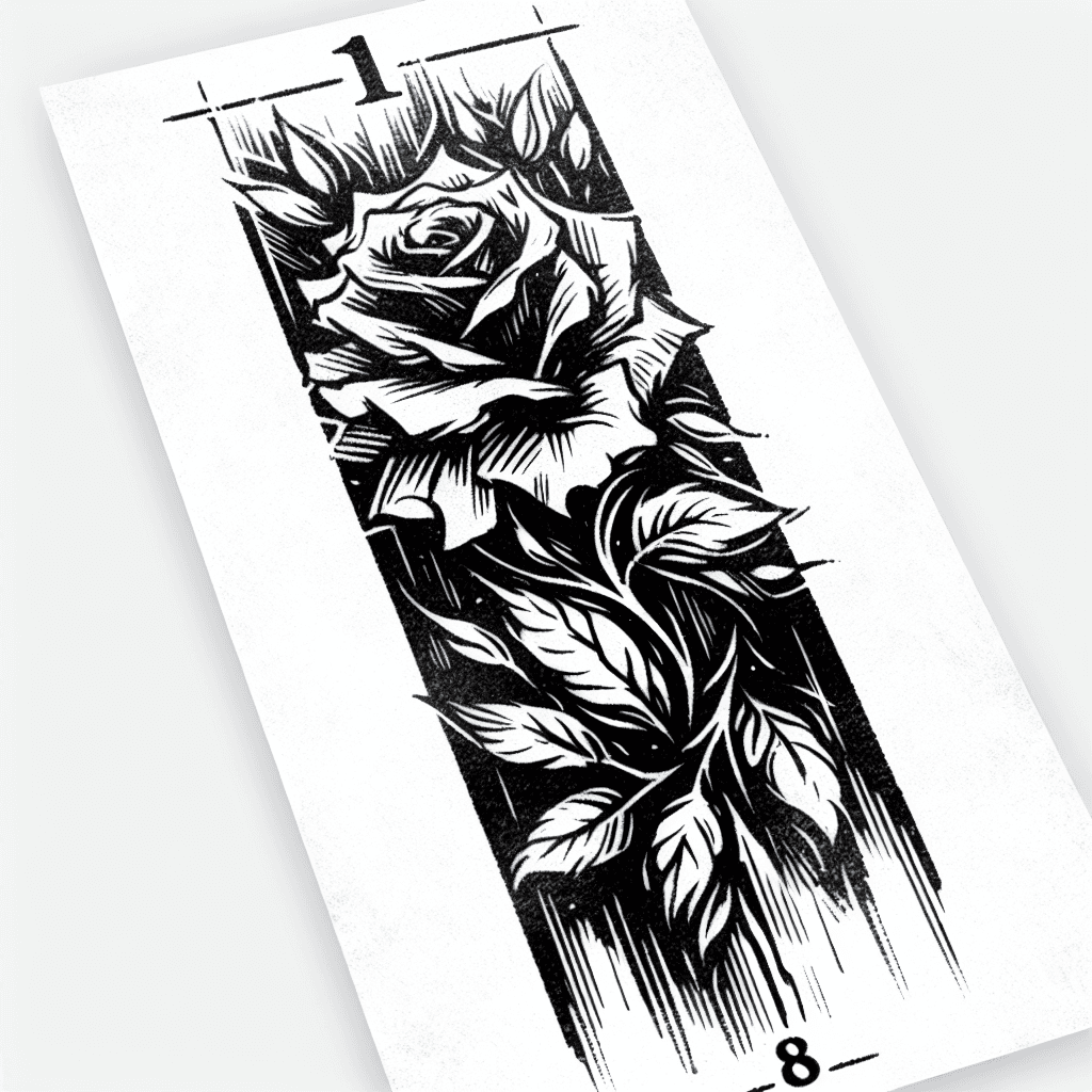 Sketch "Cover up tattoo on a 1 inch 8 tattoo" Tattoo Design