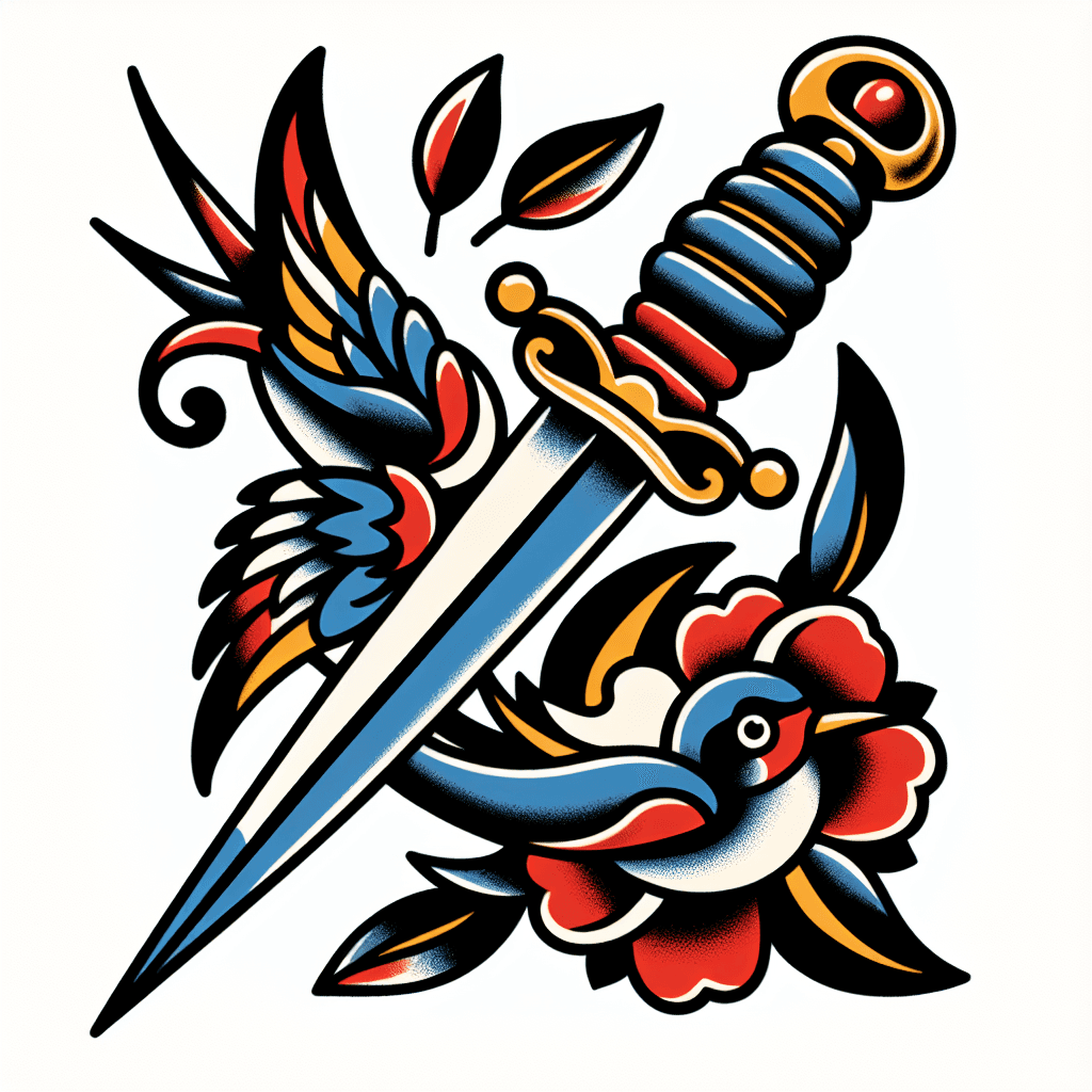 A Dagger And A Swallow.