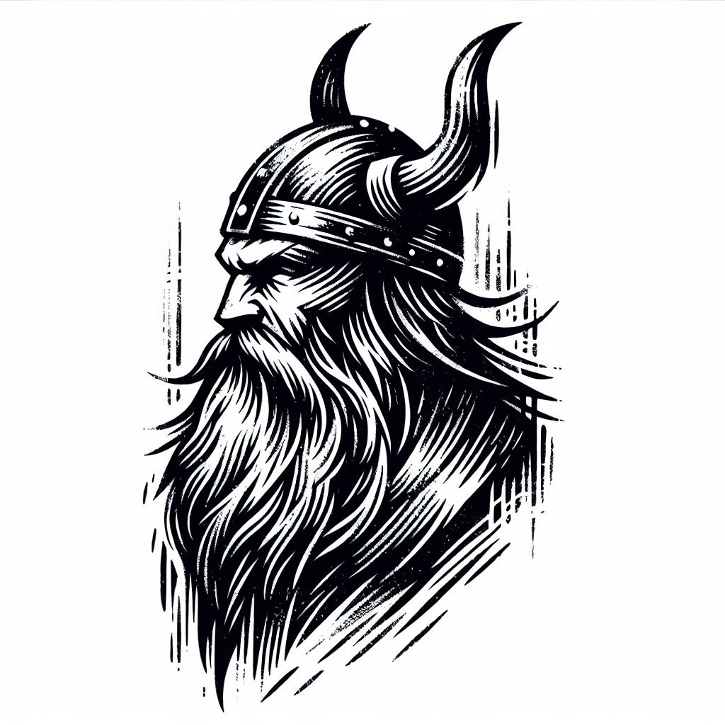 Sketch "viking" Tattoo Design