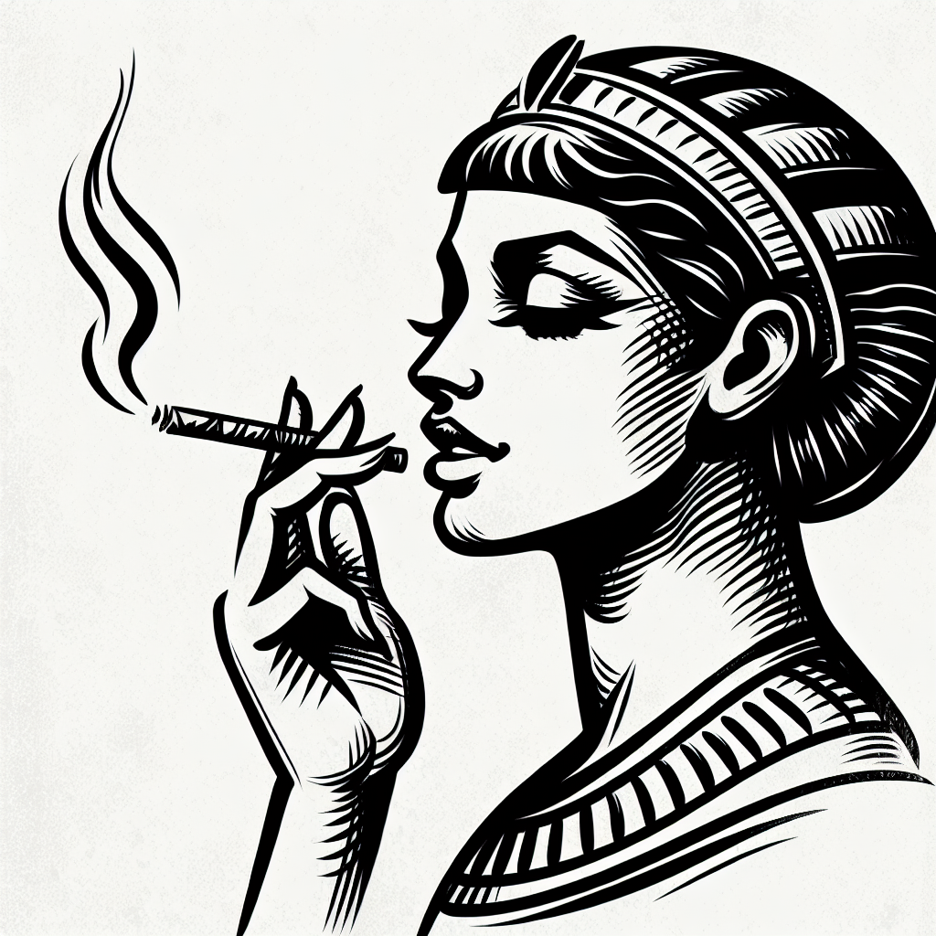 Fine Line Cleopatra Smoking