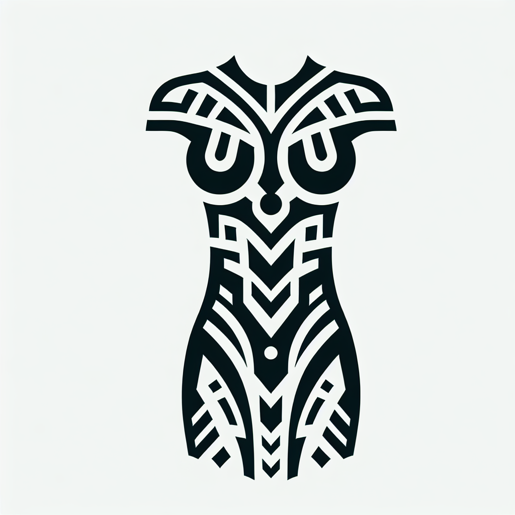 Tribal "a tribal bodysuit" Tattoo Design