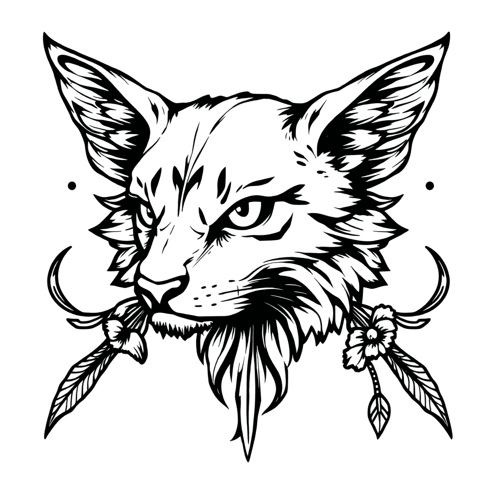 Символ Уробороса – Розташований Ближче До Плеча, Символізуючи Нескінченність І Циклічність. Виконується В Графічному Стилі, Можливо, З Декількома Дрібними Деталями.